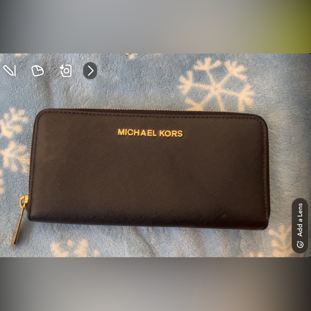 Mk Black Wallet